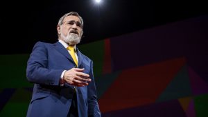 Rabbi Lord Jonathan Sacks speaks at TED2017 - The Future You, April 24-28, 2017, Vancouver, BC, Canada. Photo: Marla Aufmuth / TED