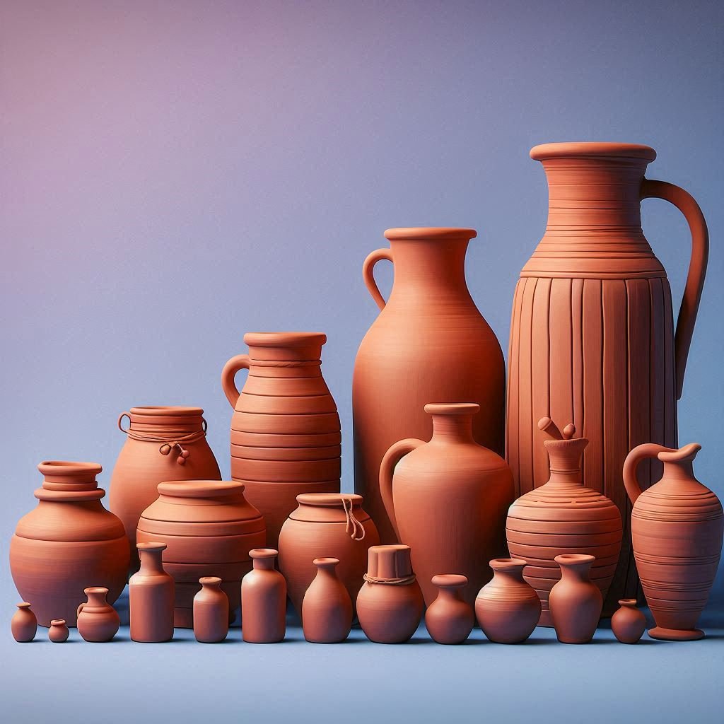 clay pots rammikins