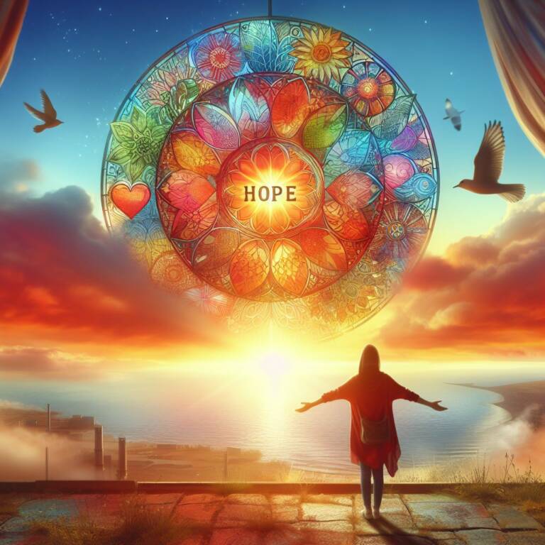 hope thanks gratitude appreciation modeh ani horizon sunrise doves feeling hopeful