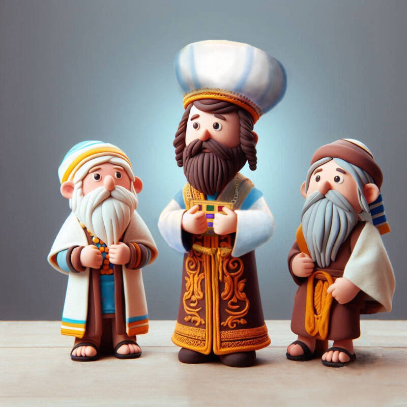 kohen gadol jewish leaders priests vestments kohanim clothes tallit appearances contrasting