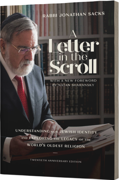 letter in the scroll book cover image