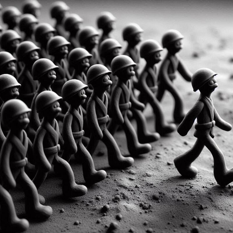 military invasion army marching unit formation war battle soldiers ominous