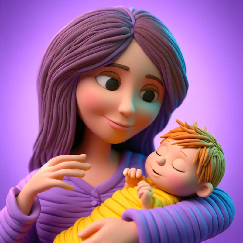 mother and daughter newborn baby parenthood motherhood yoledet love family nurture 1