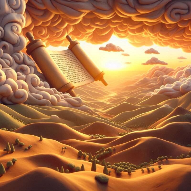 torah min hashamayim holy scroll from heavens eternal truth