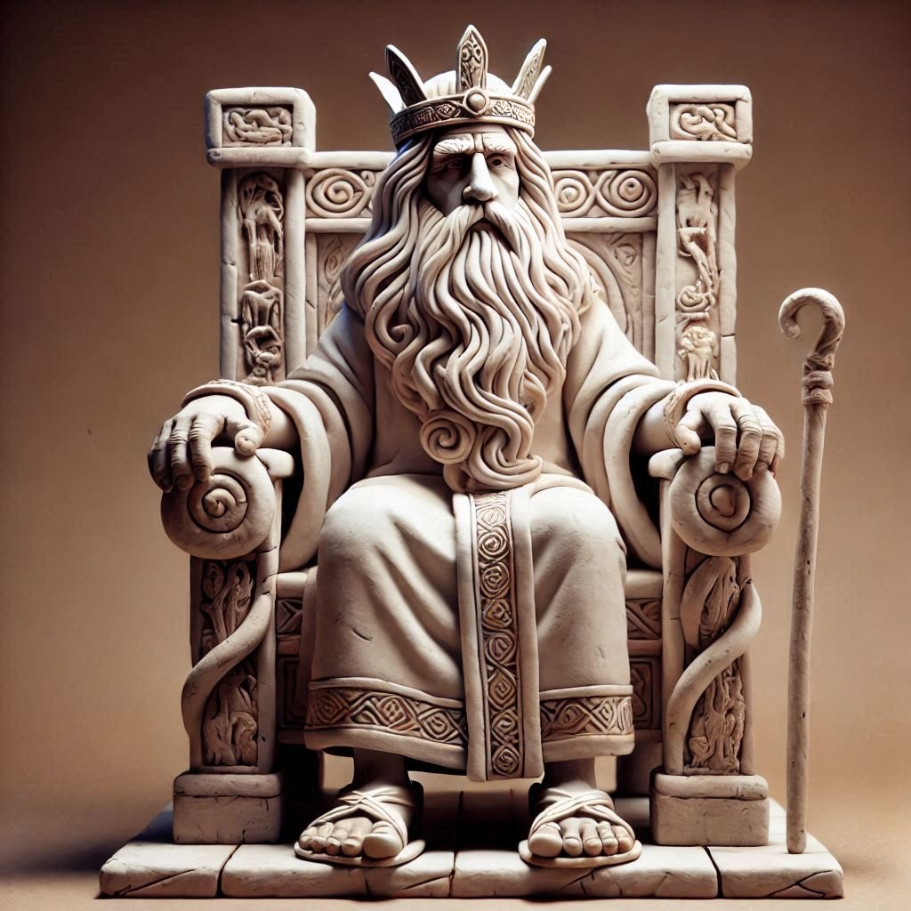 wise king solomon sitting on his throne ruling israel shlomo hamelech